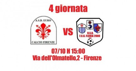 4° giornata: Euro Calcio Firenze VS Floria2000