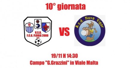 10° giornata: Floria2000 VS Nova Vigor Misericordia