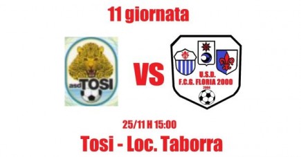 11° giornata: Tosi VS Floria2000