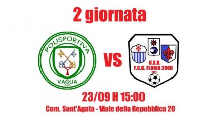 2° giornata: Pol. Vaglia VS Floria2000