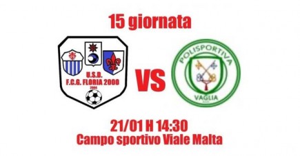 15° giornata: Floria2000 VS Pol. Vaglia