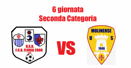 6° giornata: Floria2000 VS Molinense