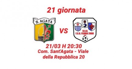 Recupero 21° giornata: Sant'Agata VS Floria2000